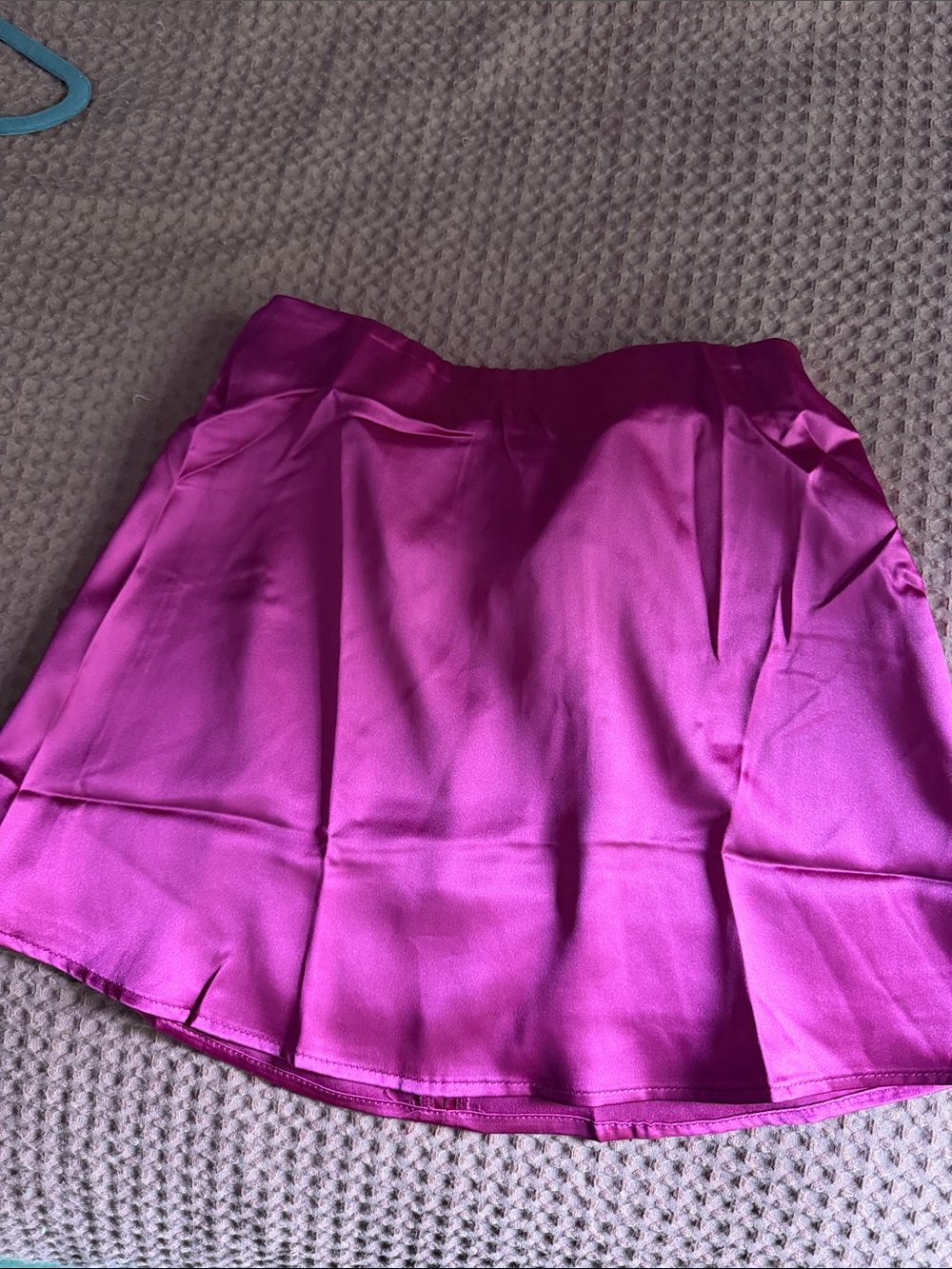 zeagoo Bright Magenta Circle Skirt